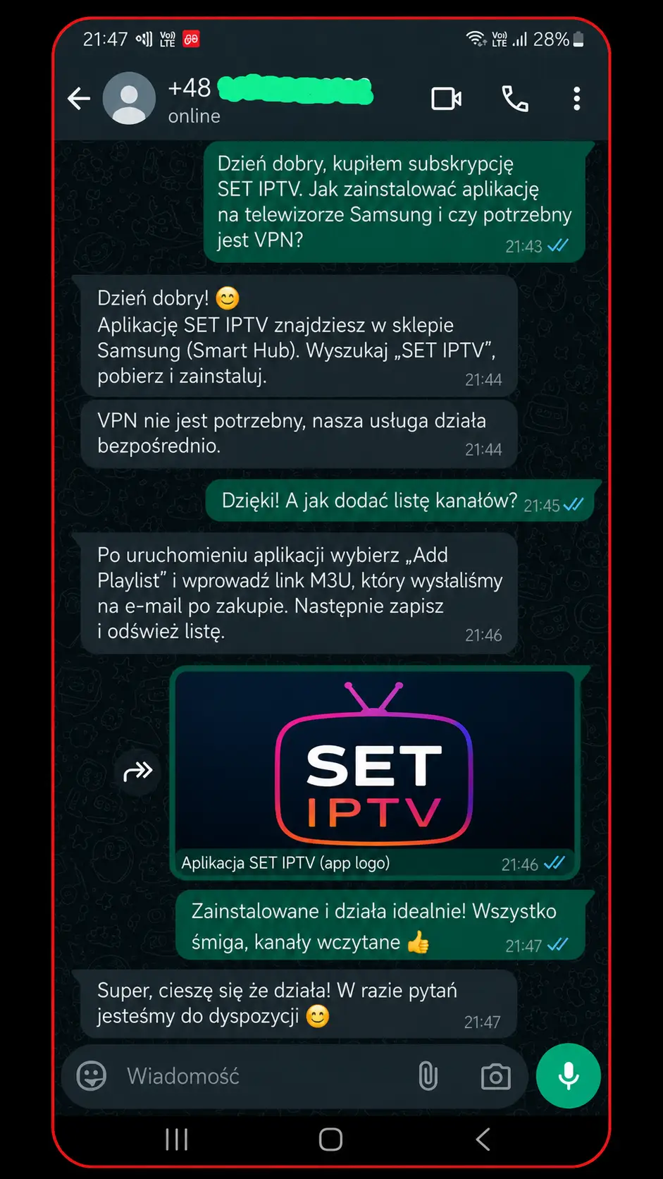 Konfiguracja IPTV klienta na Smart TV